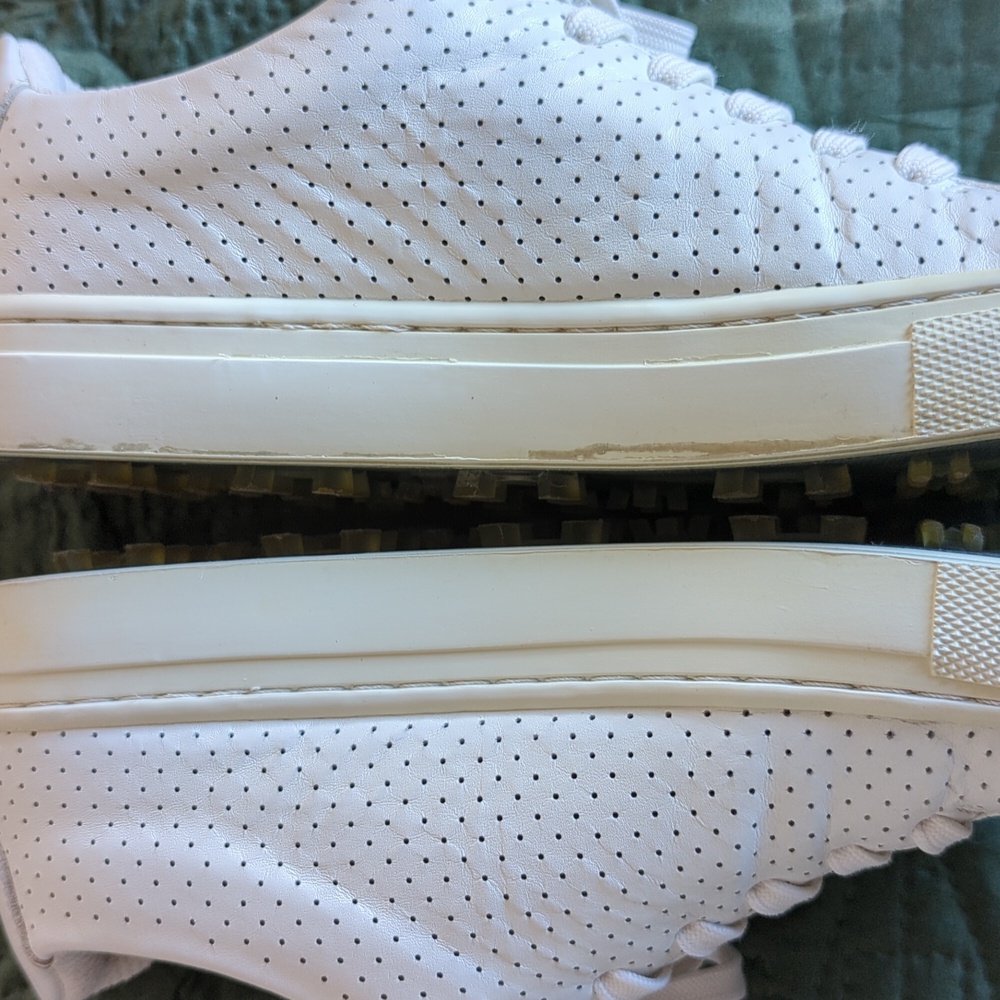 G/FORE Women’s Perforated Durf / Disruptor Golf Shoes - White Leather Size 7 - Picture 11 of 13